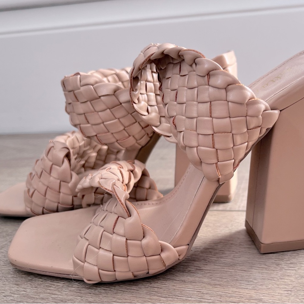 Altar'd State Braided Nude Heels